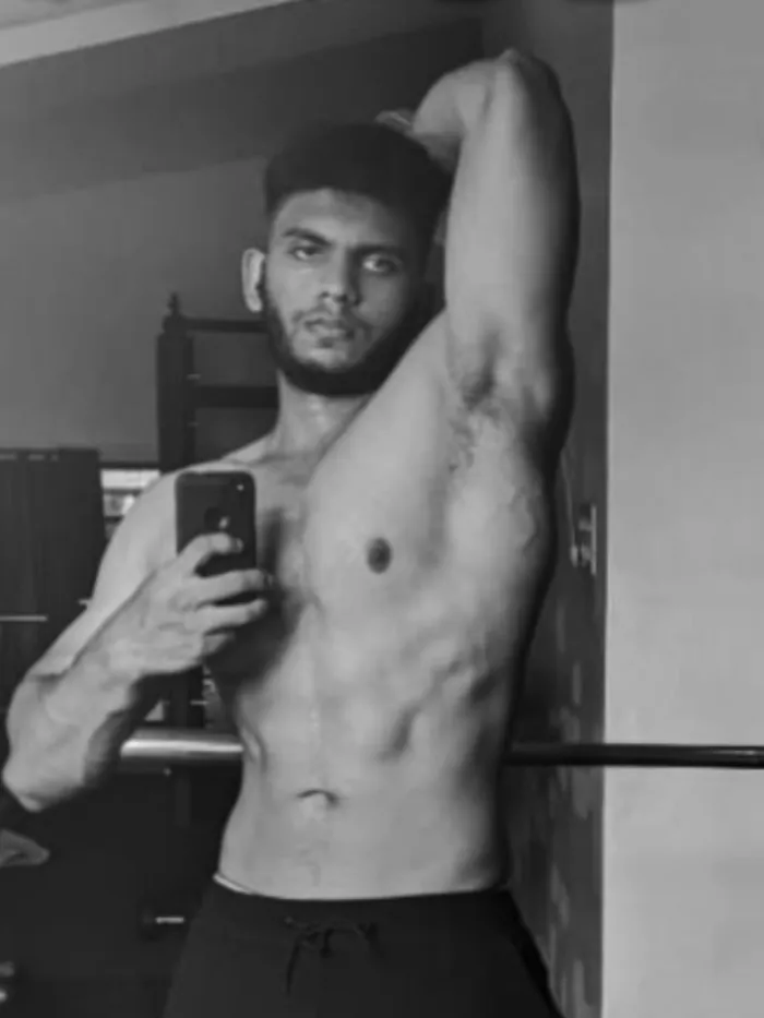 Client four after 120 days — lean aesthetic physique with visible abs